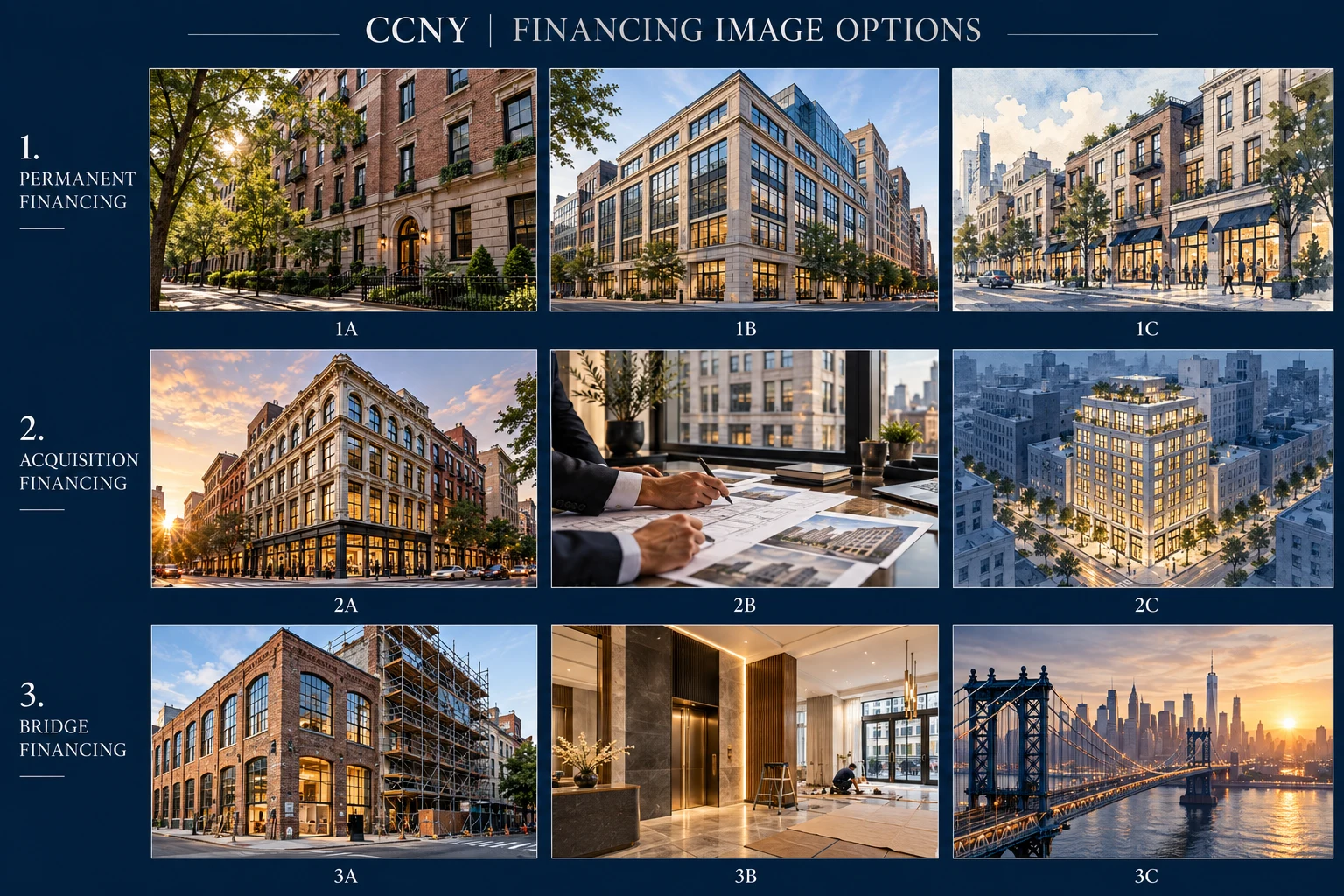 Corner mixed-use investment property at sunset